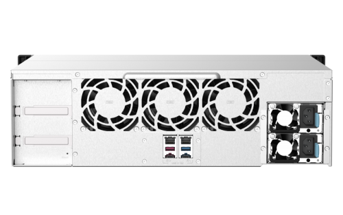 QNAP TS-1673AU-RP-16G servidor de almacenamiento NAS Bastidor (3U) Ethernet Negro, Gris V1500B - Imagen 7