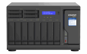 QNAP TVS-h1288X NAS Torre Ethernet Negro