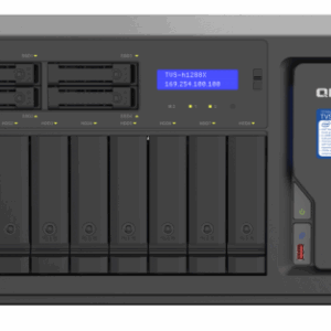 QNAP TVS-h1288X NAS Torre Ethernet Negro