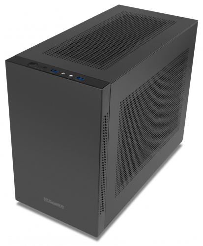 NOX Hummer Vault Micro Torre Negro - Imagen 5