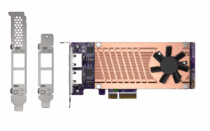 QNAP QM2-2P2G2T adaptador y tarjeta de red Interno Ethernet 2500 Mbit/s