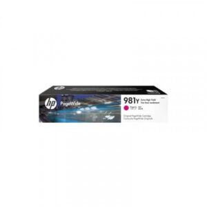HP Cartucho original PageWide 981Y magenta de alto rendimien
