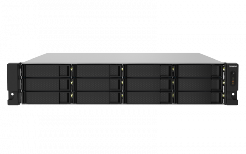 QNAP TS-1232PXU-RP NAS Bastidor (2U) Ethernet Negro AL324 - Imagen 2