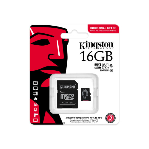 Kingston Technology Industrial memoria flash 16 GB MicroSDHC - Imagen 4