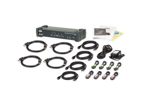 ATEN Switch KVMP™ DisplayPort 4K MST USB 3.0 de 4 puertos - Imagen 5