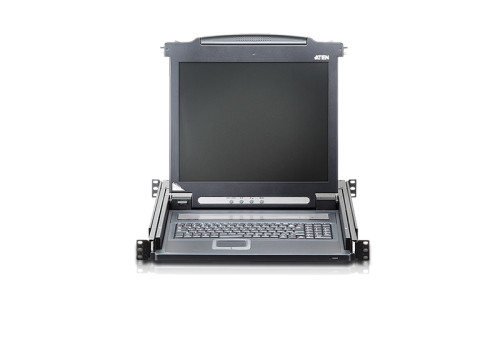 Aten Consola LCD single rail (VGA, PS/2-USB) - Imagen 4