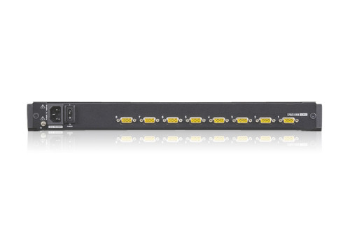 Aten Consola LCD single rail con switch KVM integrado VGA - Imagen 3