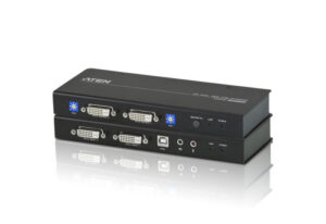 ATEN Extensor KVM Cat 5 DVI dual display USB (1024 x 768