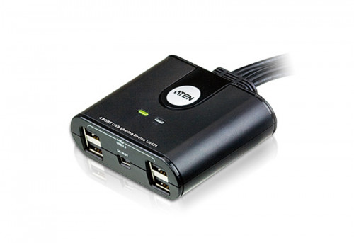 ATEN SWITCH DE PERIFÉRICOS USB 2.0 DE 4 X 4 PUERTOS (US424-A - Imagen 2
