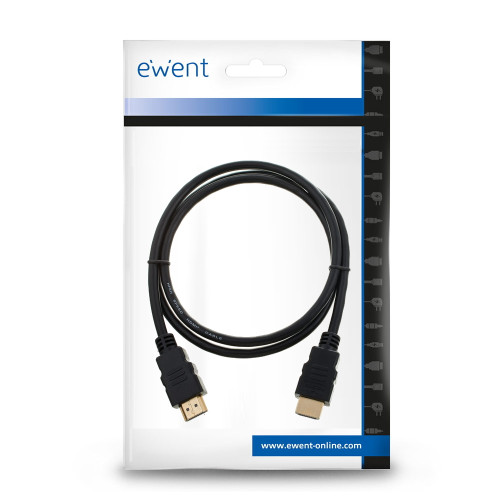 Ewent EC1321 cable HDMI 1,8 m HDMI tipo A (Estándar) Negro - Imagen 5