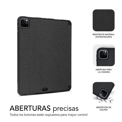 SUBBLIM Funda Tablet Shock Case iPad Pro 11” 2021/20/18 Negro - Imagen 4