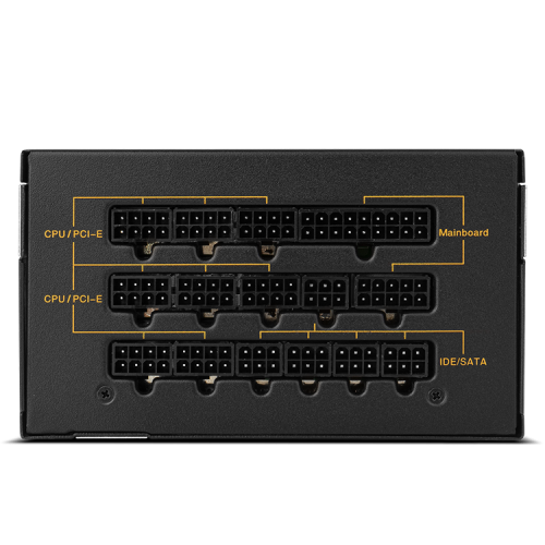 NOX HUMMER X 850W PLUS GOLD unidad de fuente de alimentación 24-pin ATX Negro - Imagen 3