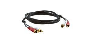 Kramer Electronics 2xRCA, M/M, 1.8m cable de audio 1,8 m