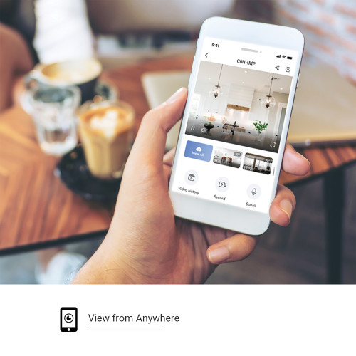 EZVIZ C6N 4MP Cámara de seguridad IP Interior Esférico 2560 x 1440 Pixeles Escritorio - Imagen 12