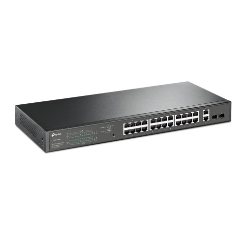 TP-LINK TL-SG1428PE switch Gestionado Gigabit Ethernet (10/100/1000) Energía sobre Ethernet (PoE) 1U Negro - Imagen 3
