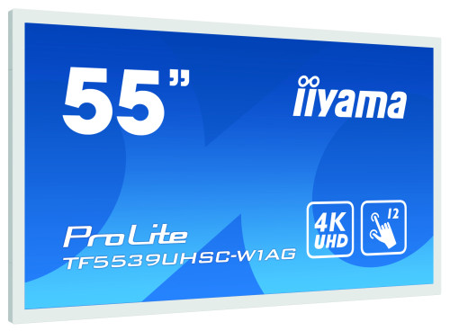 iiyama ProLite TF5539UHSC-W1AG monitor pantalla táctil 139,7 cm (55") 3840 x 2160 Pixeles Multi-touch Multi-usuario Blanco - Imagen 5