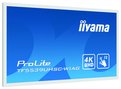 iiyama ProLite TF5539UHSC-W1AG monitor pantalla táctil 139,7 cm (55") 3840 x 2160 Pixeles Multi-touch Multi-usuario Blanco - Imagen 7