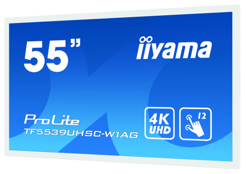 iiyama ProLite TF5539UHSC-W1AG monitor pantalla táctil 139,7 cm (55") 3840 x 2160 Pixeles Multi-touch Multi-usuario Blanco - Imagen 8