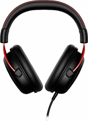 HP HyperX Cloud II Auriculares Alámbrico Diadema Juego Negro, Rojo