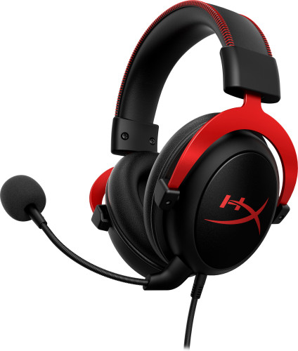 HP HyperX Cloud II Auriculares Alámbrico Diadema Juego Negro, Rojo - Imagen 3