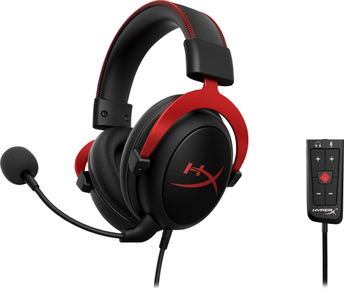 HP HyperX Cloud II Auriculares Alámbrico Diadema Juego Negro, Rojo - Imagen 5