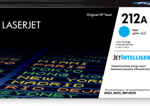 HP Cartucho de tóner Original LaserJet 212A cian