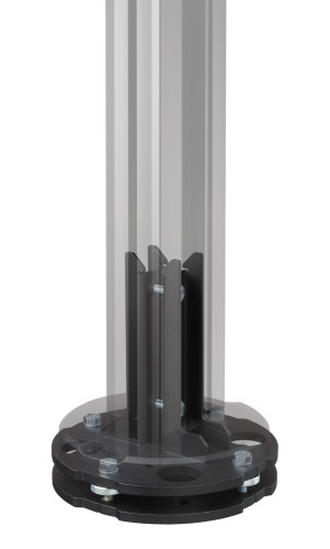 SOPORTE VOGELS GAMA PROFESIONAL COMPONENTES PARA VIDEO WALL TECHO PFF 7965 CONNECT-IT FLOOR MOUNTING PLATE NEGRO (PFF7965) - Imagen 4