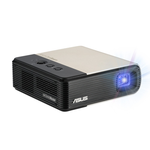 ASUS ZenBeam E2 videoproyector Proyector de alcance estándar 300 lúmenes ANSI DLP WVGA (854x480) Negro, Oro - Imagen 8