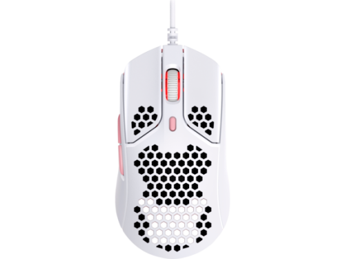 HP HYPERX PULSEFIRE HASTE WHITEPINK - MOUSE - HMSH1-A-WT/G 4P5E4AA - Imagen 2