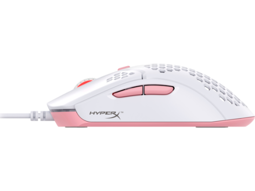 HP HYPERX PULSEFIRE HASTE WHITEPINK - MOUSE - HMSH1-A-WT/G 4P5E4AA - Imagen 5