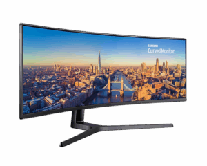 Samsung CJ890 LS32AG322NUXEN pantalla para PC 124,5 cm (49") 3840 x 1080 Pixeles LED Negro