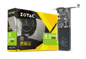 Zotac ZT-P10300A-10L tarjeta gráfica NVIDIA GeForce GT 1030