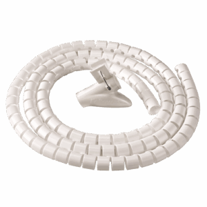 Fellowes CableZip Piso Tubo flexible para protección de cables Blanco 1 pieza(s)