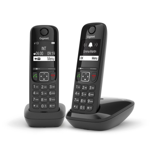 Gigaset AS690 Duo Teléfono DECT/analógico Identificador - Imagen 2