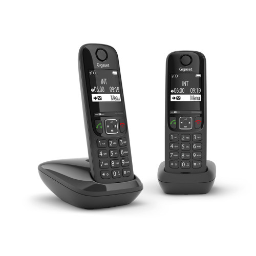Gigaset AS690 Duo Teléfono DECT/analógico Identificador - Imagen 3