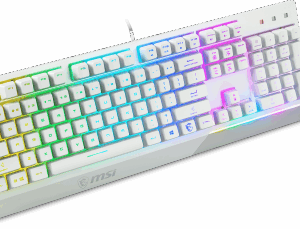 TECLADO + RATON MSI VIGOR GK30 COMBO WHITE ES