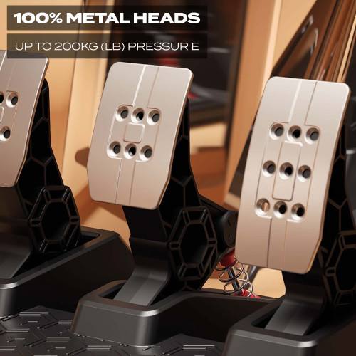 Thrustmaster T3PM Negro Pedales PC, PlayStation 4, PlayStation 5, Xbox One, Xbox Series S, Xbox Series X - Imagen 6