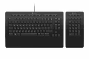 3Dconnexion Keyboard Pro with Numpad teclado USB Negro