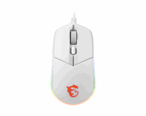 MSI CLUTCH GM11 WHITE ratón Ambidextro USB tipo A Óptico 5000 DPI