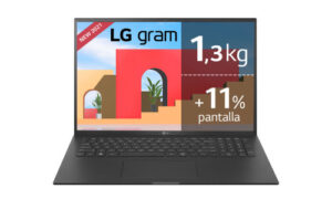 LG Gram 17Z95P-G.AA78B ordenador portatil Netbook 43,2 cm (17") WQXGA Intel® Core™ i7 16 GB LPDDR4x-SDRAM 512 GB SSD Wi-Fi 6 (802.11ax) Windows 11 Home Negro