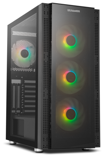 NOX CAJA ATX HUMMER HORUS. SEMITORRE. ARGB. FRONTAL Y LATERAL CRISTAL TEMPLADO - Imagen 2