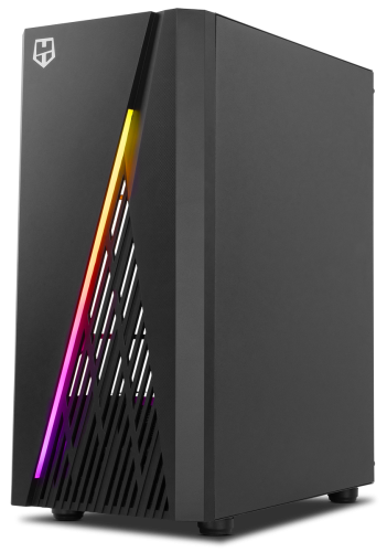 NOX Hummer Frost Midi Tower Negro - Imagen 3