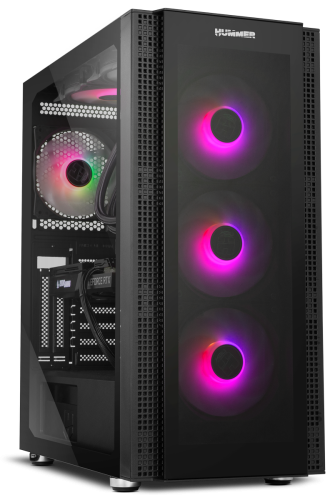 NOX CAJA ATX HUMMER HORUS. SEMITORRE. ARGB. FRONTAL Y LATERAL CRISTAL TEMPLADO - Imagen 9