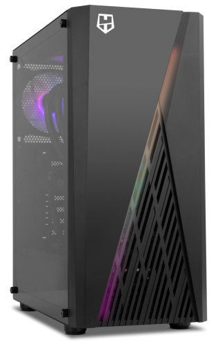 NOX Hummer Frost Midi Tower Negro - Imagen 9