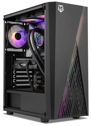 NOX Hummer Frost Midi Tower Negro - Imagen 11