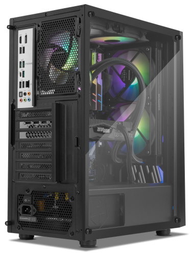 NOX Hummer Frost Midi Tower Negro - Imagen 14