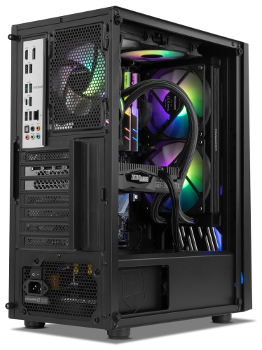 NOX Hummer Frost Midi Tower Negro - Imagen 15