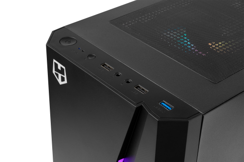 NOX Hummer Frost Midi Tower Negro - Imagen 16