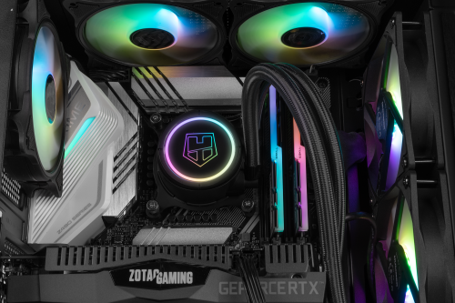 NOX Hummer Frost Midi Tower Negro - Imagen 20