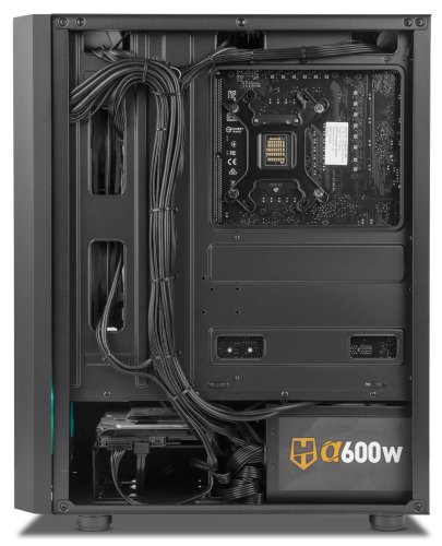 NOX Hummer Frost Midi Tower Negro - Imagen 27